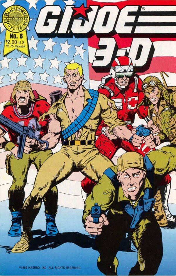 G.I. Joe In 3-D #6 (1989) Comic Books G.I. Joe in 3D