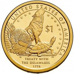 2013 S [TREATY WITH THE DELAWARES PROOF] Coins Sacagawea Dollar Prices