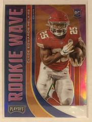 Clyde Edwards Helaire [Pink] #RW12 Football Cards 2020 Panini Playoff Rookie Wave Prices