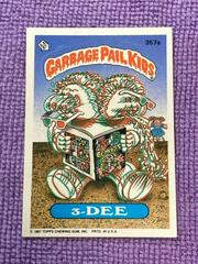 3-DEE #357a 1987 Garbage Pail Kids Prices