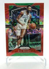 Bill Russell [Choice Prizm Red] Basketball Cards 2019 Panini Prizm Prices