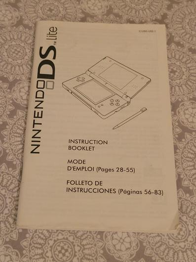 Black Nintendo DS Lite photo