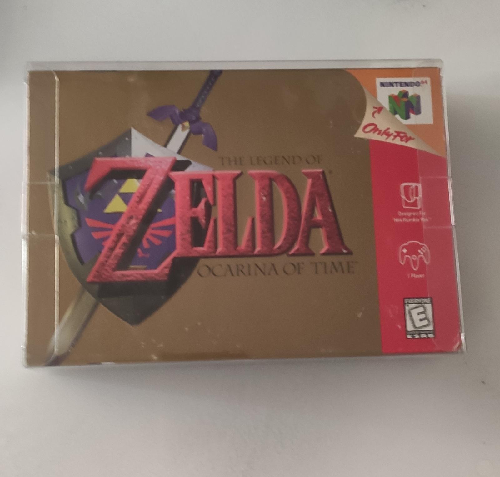 Zelda Ocarina of Time Item, Box, and Manual Nintendo 64