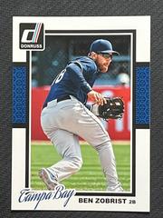 Ben Zobrist #343 Baseball Cards 2014 Donruss Prices
