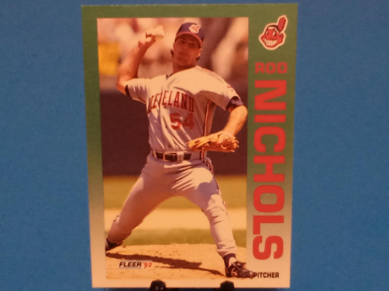 Rod Nichols Ungraded 1992 Fleer