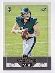 Carson Wentz [1st Down] Football Cards 2016 Panini Playoff Prices