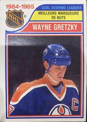 Wayne Gretzky [Goals Leaders] Hockey Cards 1985 O-Pee-Chee Prices