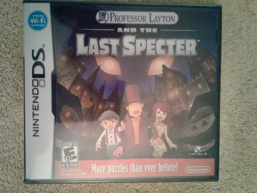 Professor Layton And The Last Specter New Item Box And Manual Nintendo Ds