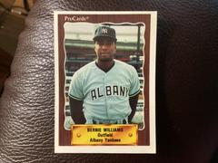 Bernie Williams Baseball Cards 1990 ProCards AAA Prices