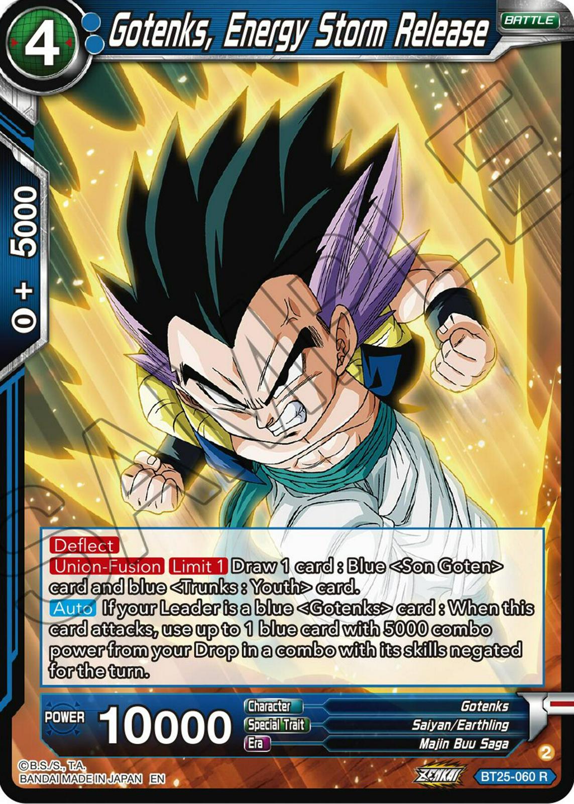 Gotenks, Energy Storm Release BT25-060 Preise | Dragon Ball Super ...