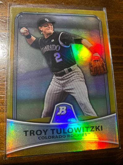Troy Tulowitzki [Gold] #26 photo
