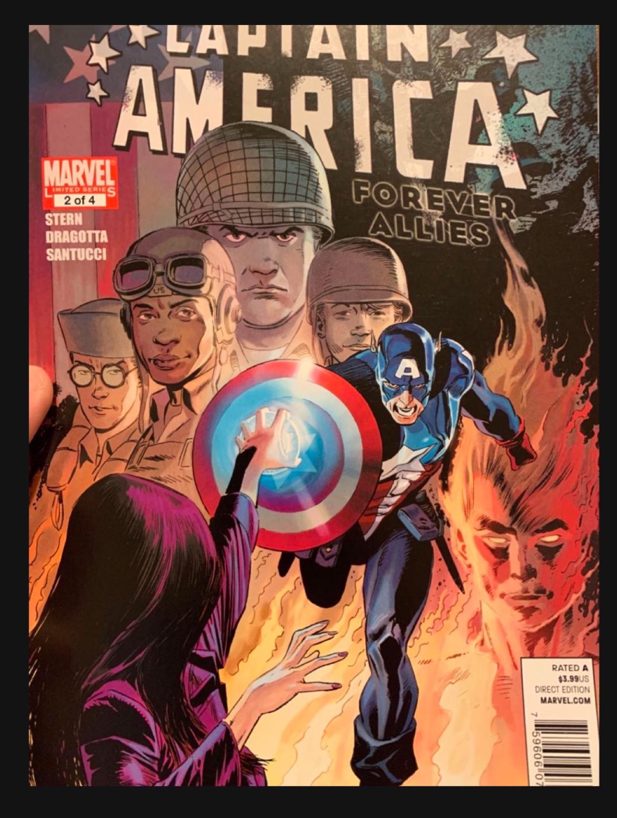 Captain America: Forever Allies #2 Comic Books Captain America: Forever Allies