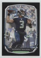 Russell Wilson [Black] Football Cards 2013 Bowman Prices