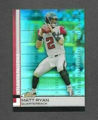 Matt Ryan [Blue Refractor] #10 Football Cards 2009 Topps Finest Prices