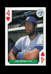 Joe Carter [4 of Hearts] Baseball Cards 1991 U.S. Playing Card All Stars Prices