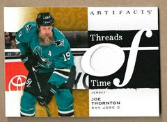 Joe Thornton #TT-JT Hockey Cards 2021 Upper Deck Artifacts Threads of Time Prices