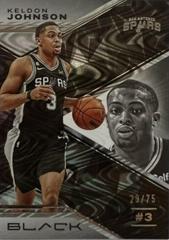 Keldon Johnson [Silver] #13 Basketball Cards 2022 Panini Black Prices