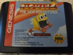 Cartridge (Front) | Pac-Man 2 The New Adventures Sega Genesis