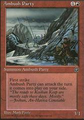 Ambush Party [Alternate Art] Magic Homelands Prices