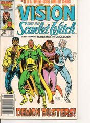 Vision And The Scarlet Witch [Newsstand] #8 (1986) Comic Books Vision and the Scarlet Witch Prices