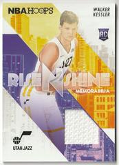 Walker Kessler #RS-WK Basketball Cards 2022 Panini Hoops Rise N Shine Memorabilia Prices
