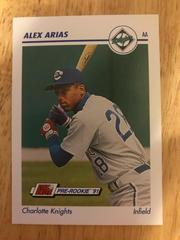 Alex Arias #126 Baseball Cards 1991 Impel Line Drive Pre Rookie AA Prices
