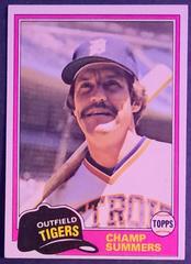 Champ Summers #27 Baseball Cards 1981 Topps Prices