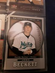 Josh Beckett Baseball Cards 2003 Upper Deck Standing O Prices