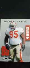Michael Carter #306 Football Cards 1992 Skybox Primetime Prices