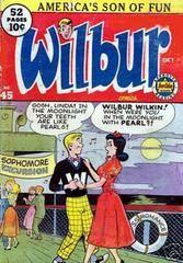 Wilbur Comics #45 (1952) Comic Books Wilbur Comics Prices