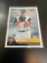 Zach Duke #57 Baseball Cards 2007 Fleer Prices