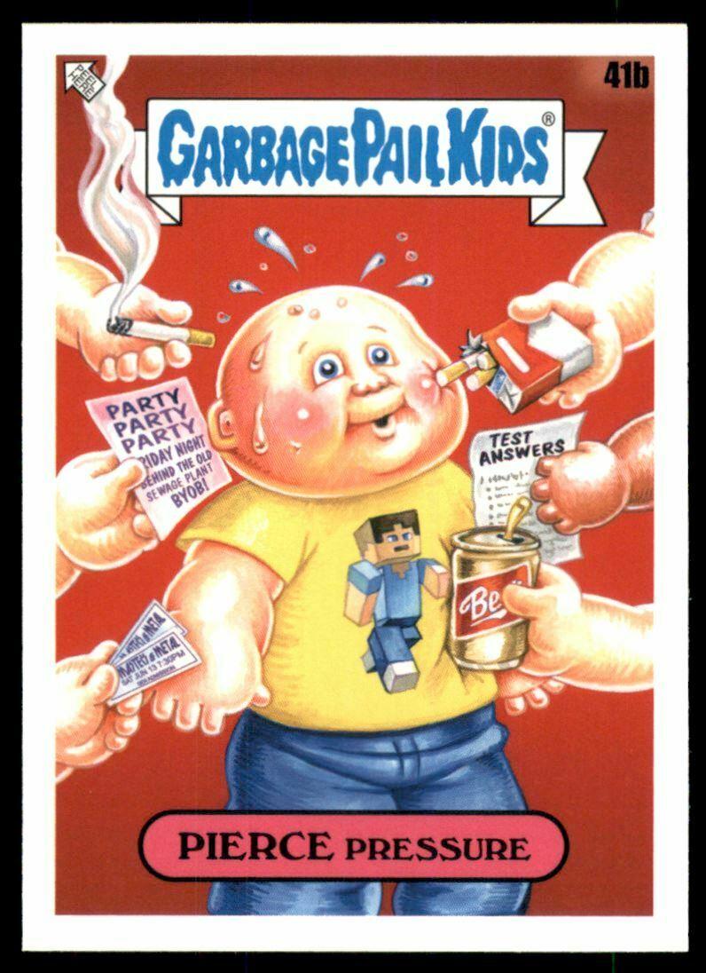 PIERCE Pressure #41b Garbage Pail Kids Late To School