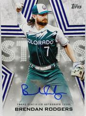 Brendan Rodgers #BSA-BRO Baseball Cards 2023 Topps Series 1 Stars Autographs Prices