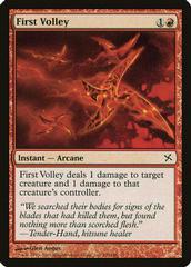 First Volley [Foil] Magic Betrayers of Kamigawa Prices