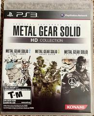 Cover Art Front | Metal Gear Solid HD Collection Playstation 3