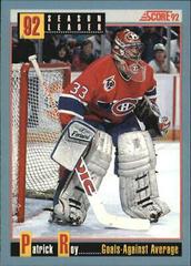 Patrick Roy Hockey Cards 1992 Score Canadian Prices