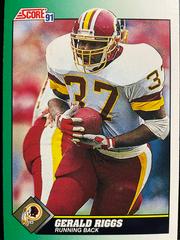 Gerald Riggs #237 Football Cards 1991 Score Prices