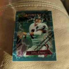John Elway [w/ Coating] Football Cards 1995 Topps Finest Boosters Prices