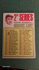 Checklist 110-196 [170 Is D McAuliffe] #103 Baseball Cards 1967 Topps Prices