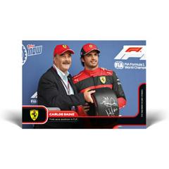Carlos Sainz #37 Racing Cards 2022 Topps Now Formula 1 Prices