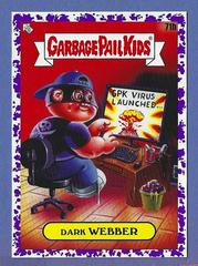 Dark WEBBER [Purple] #71b Garbage Pail Kids 35th Anniversary Prices