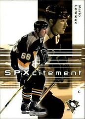 Mario Lemieux #97 Hockey Cards 2002 SPx Prices