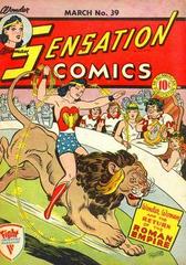Sensation Comics #39 (1945) Comic Books Sensation Comics Prices
