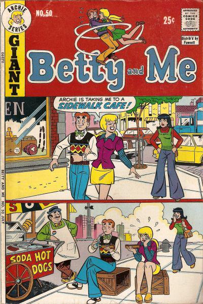 Betty and Me #50 (1973) Comic Books Betty and Me