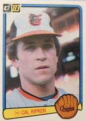 Cal Ripken Jr. Baseball Cards 1983 Donruss Prices