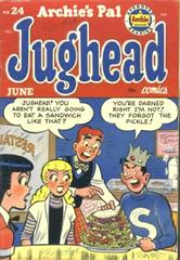 Archie's Pal Jughead #24 (1954) Comic Books Archie's Pal Jughead Prices