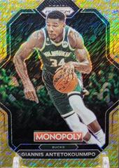 Giannis Antetokounmpo [Gold Shimmer] #PS3 Basketball Cards 2022 Panini Prizm Monopoly All Stars Prices