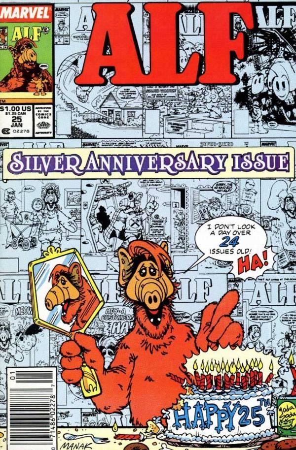 ALF [Newsstand] #25 (1990) Comic Books Alf