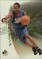 Allen Iverson Basketball Cards 2000 SP Authentic SP Athletic Prices