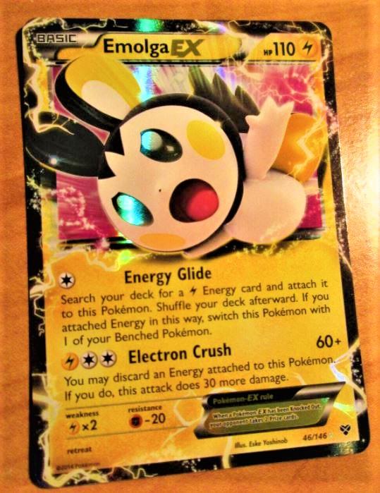 Emolga EX [Reverse Holo] #46 Pokemon XY